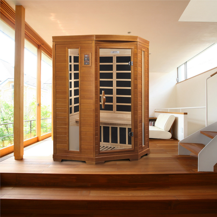 Dynamic Low EMF Far Infrared Sauna, Heming Edition - DYN-6225-02