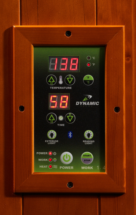 Dynamic Ultra Low EMF Far Infrared Sauna, Heming Edition - DYN-6225-02