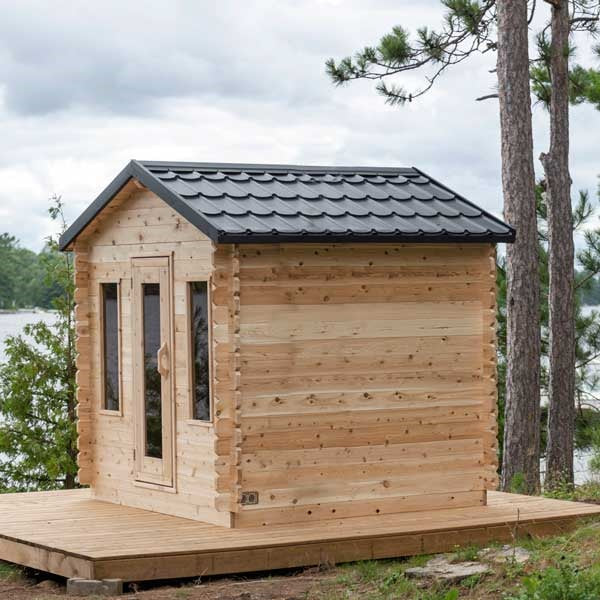 Canadian Timber Georgian Cabin Sauna